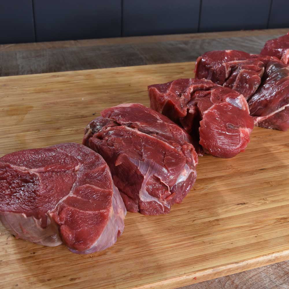 There’s little that’s more comforting in those winter months then a hearty beef stew. Easy to prepare and cooked as slowly as possible.
Shin is one of the hardworking parts of the beef carcass, so needs long cooking at a low heat to relax the muscle and melt all the gelatinous bits. It’s well worth the wait, though and will result in a dish that melts in the mouth. 100% Grass Fed sourced locally from Surrey Farms and aged on the bone for 28 days to ensure maximum flavour.