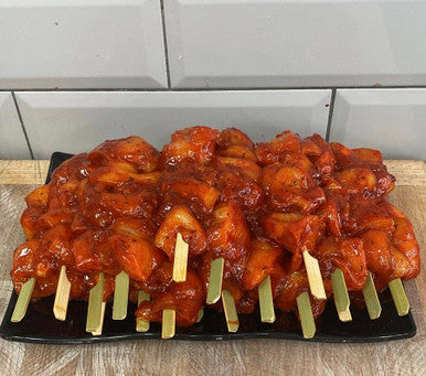 Smokey BBQ Chicken Skewer