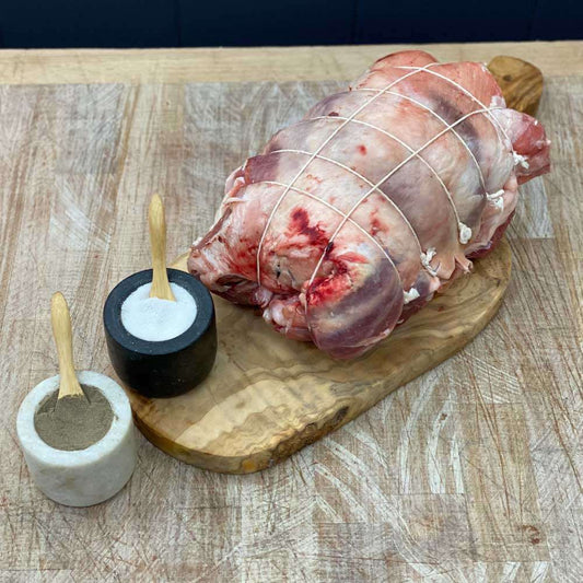 Our favorite Lamb roast! Delicious for slow cooking, our grass-fed shoulder of lamb simply requires low slow heat to bring out its rich and rounded depth of flavour.