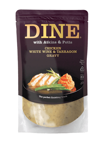 Chicken Gravy with White Wine & Tarragon