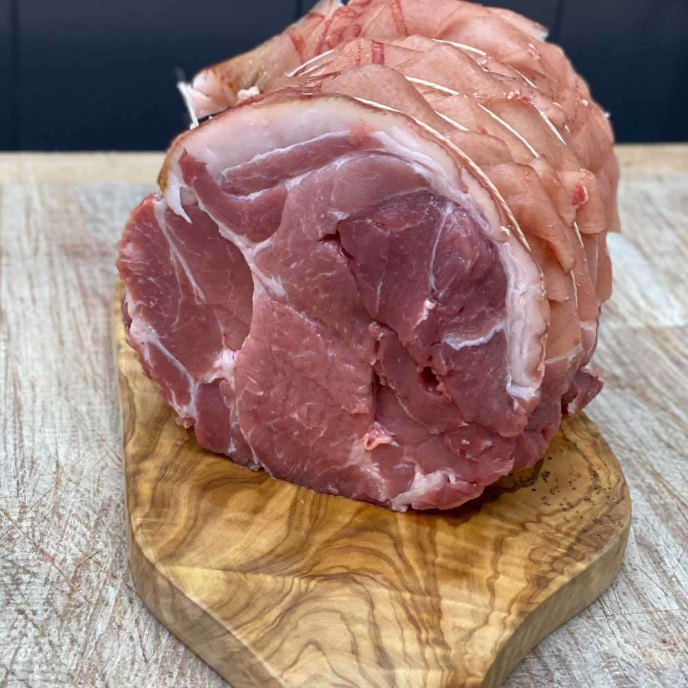 Our most popular Pork roast. These Middle White Pork Shoulders are full of flavour, slow roast for 3-4 hours. Perfect with Potts Pork, Cider and Shallot Gravy