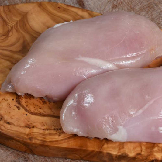 4 x Skinless breast – perfect for roasting or frying.