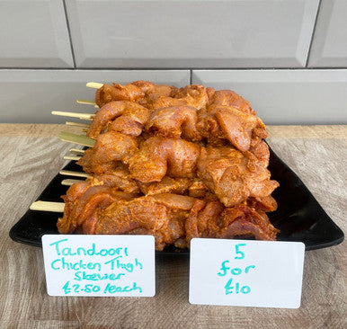 Tandoori Chicken Thigh Skewer